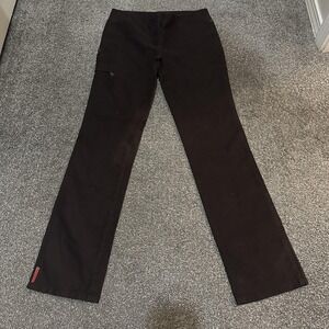 Prada Pants Womens 28 Brown Straight Leg Made In Italy Red Tab Designer Casual
